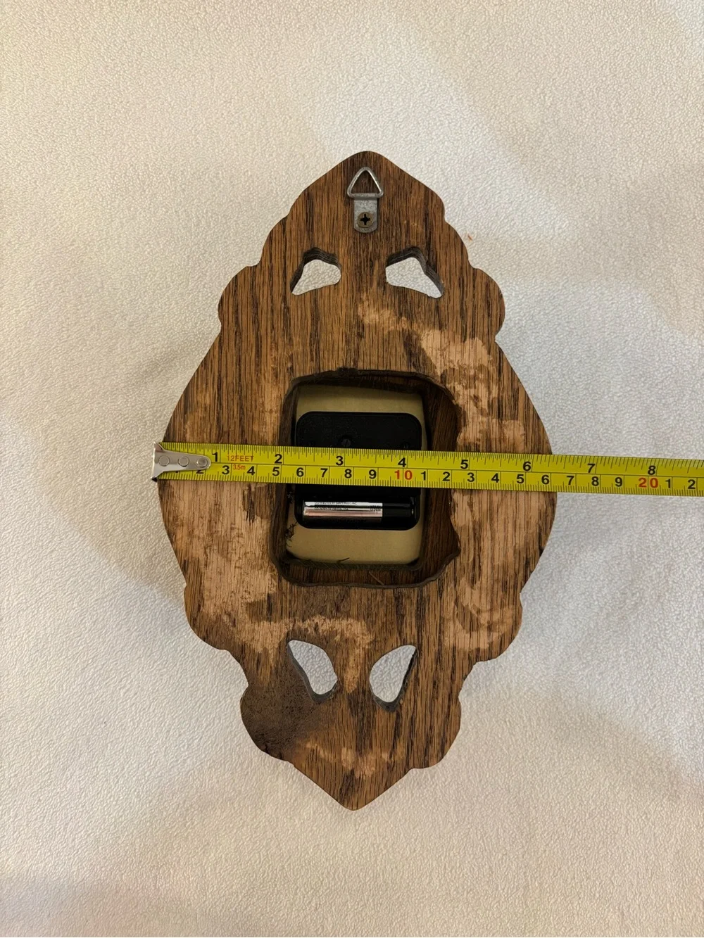 Vintage Kienzle Quartz Oak Wall Clock Decorative Wood Hanging Clock